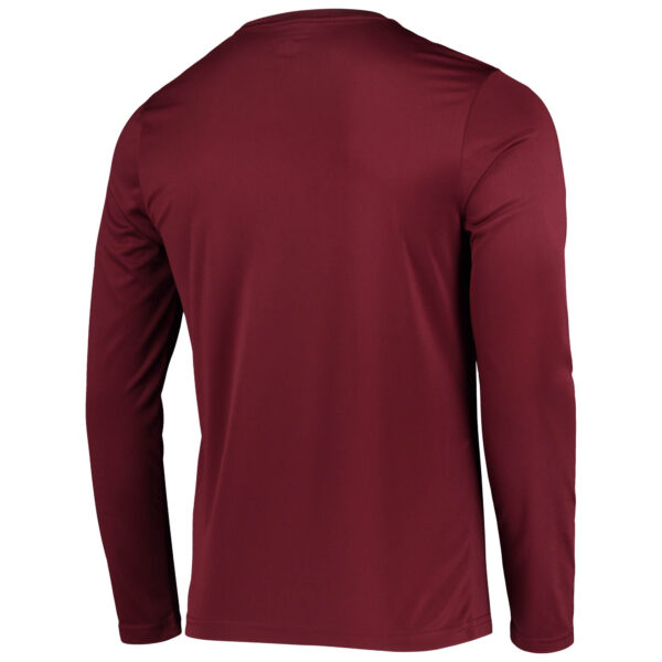 Men's Champion Maroon Texas A&M Aggies Wordmark Slash Long Sleeve T-Shirt - Image 8