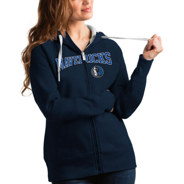 Women's Antigua  Burgundy Washington Commanders Intent Quarter-Zip Sweatshirt