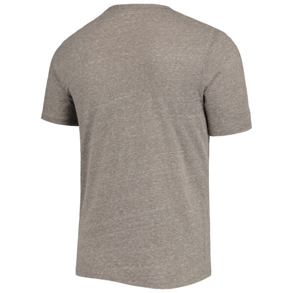 Men's Russell Heathered Charcoal Texas Longhorns Tri-Blend T-Shirt - Image 6