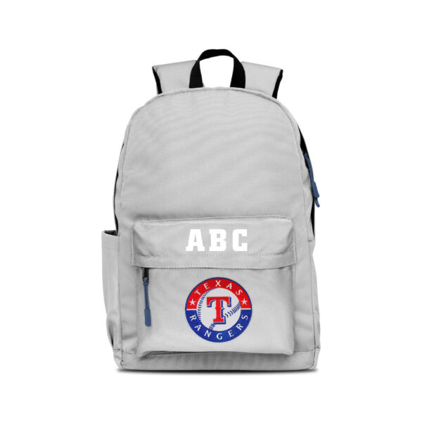 MOJO Gray Milwaukee Bucks Personalized Campus Laptop Backpack - Image 2