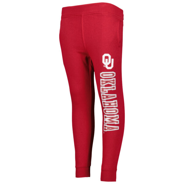 Youth Crimson Oklahoma Sooners Team Pants - Image 6