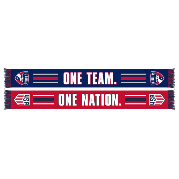 FC Dallas USMNT One Nation One Team Scarf