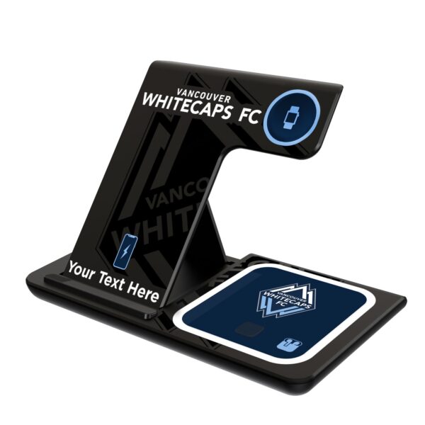Vancouver Whitecaps FC Personalized 3-in-1 Charging Station