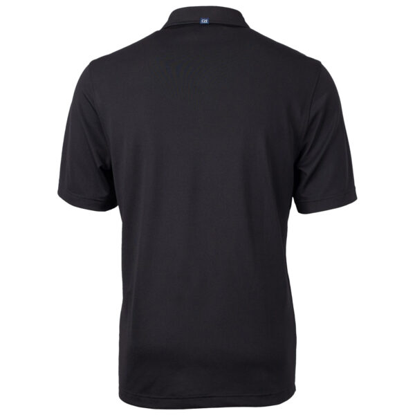 Men's Cutter & Buck Black Arizona State Sun Devils Team Logo Virtue Eco Pique Recycled Polo - Image 7