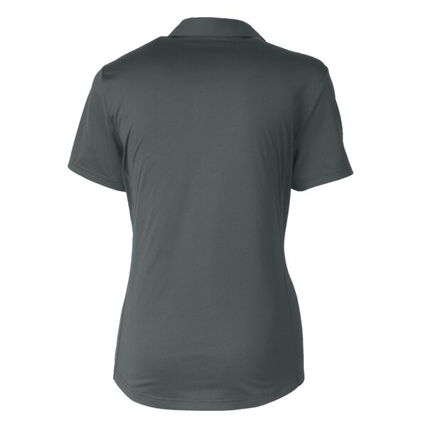 Women's Cutter & Buck Steel Texas Tech Red Raiders Vault Prospect Textured Stretch Polo - Image 7