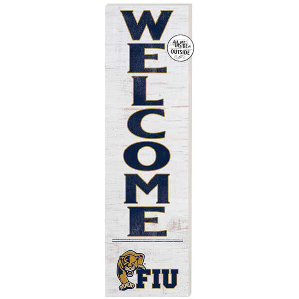 FIU Panthers 10'' x 35'' Indoor/Outdoor Welcome Sign - Image 4
