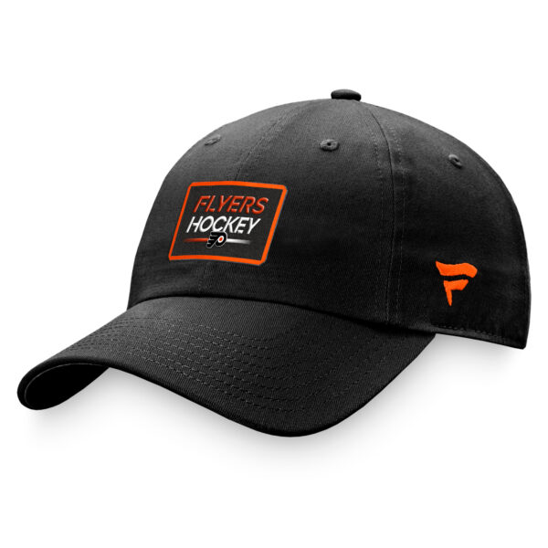 Women's Fanatics  Black Philadelphia Flyers Authentic Pro Rink Adjustable Hat - Image 2