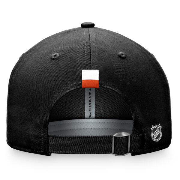 Women's Fanatics  Black Philadelphia Flyers Authentic Pro Rink Adjustable Hat - Image 5