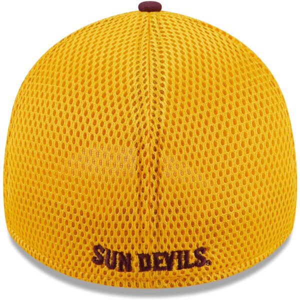 Men's New Era Maroon Arizona State Sun Devils Evergreen Neo 39THIRTY Flex Hat - Image 10