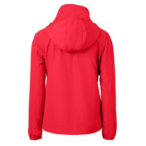 Women's Cutter & Buck  Red Cleveland Guardians Charter Eco Recycled Full-Zip Jacket - Image 7