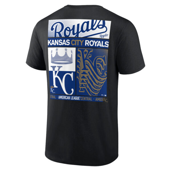 Men's Black Kansas City Royals In Good Graces T-Shirt - Image 7