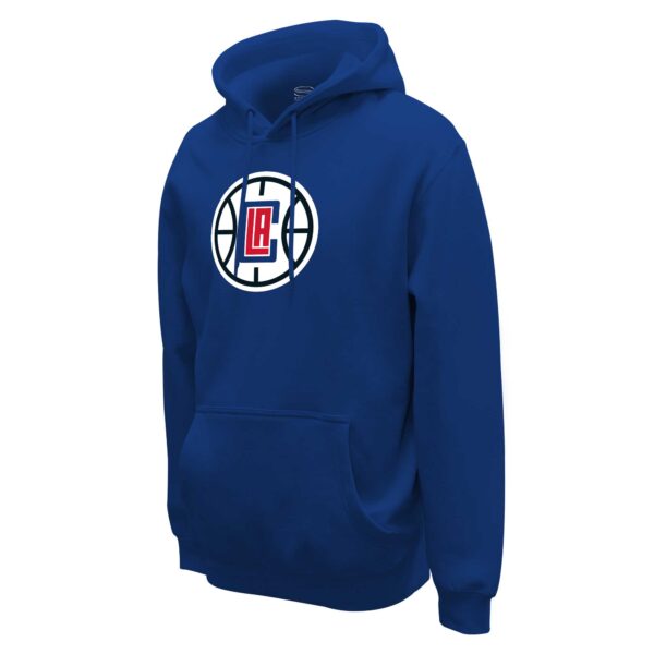 Unisex Stadium Essentials  Royal LA Clippers Primary Logo Pullover Hoodie - Image 6