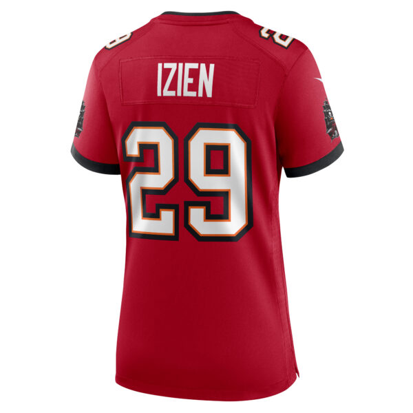 Women's Nike Christian Izien  Red Tampa Bay Buccaneers  Game Jersey - Image 16