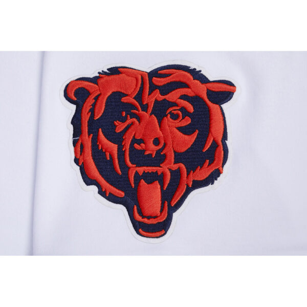 Men's Pro Standard  White Chicago Bears Classic Chenille Double Knit T-Shirt - Image 12