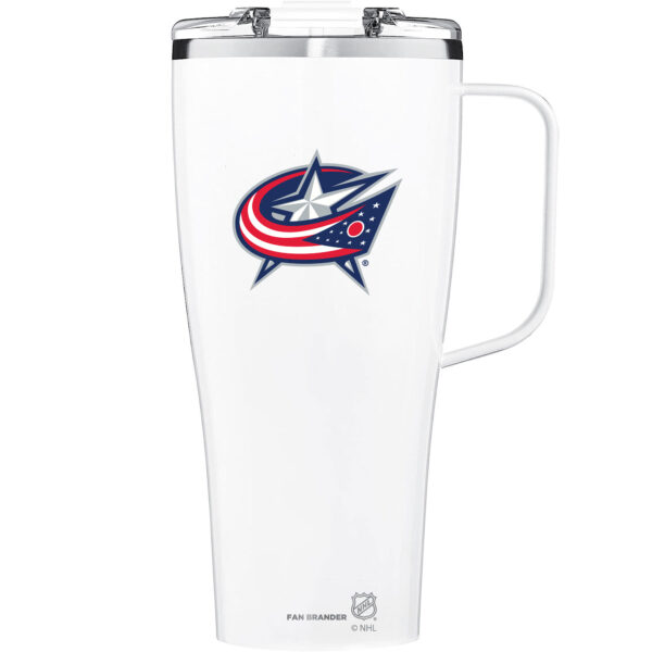 BruMate Columbus Blue Jackets 32oz. Primary Toddy Tumbler