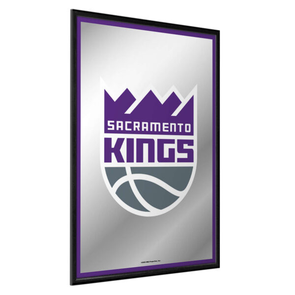 Sacramento Kings 27" x 19" Framed Mirrored Wall Sign - Image 8