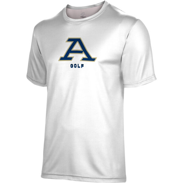 Youth ProSphere White Akron Zips Golf Name Drop T-Shirt - Image 3