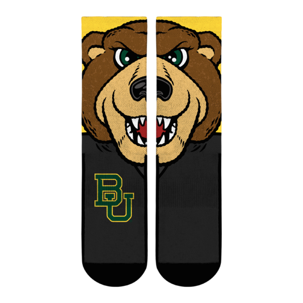 Unisex Rock Em Socks  Baylor Bears Fan Favorite Three-Pack Crew Sock Set - Image 10
