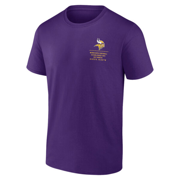 Men's Fanatics Purple Minnesota Vikings Repeat Stats T-Shirt - Image 6