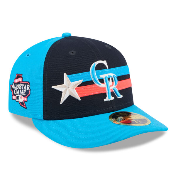 Men's New Era  Navy Colorado Rockies 2024 MLB All-Star Game  Low Profile 59FIFTY Fitted Hat