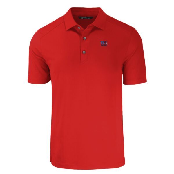 Men's Cutter & Buck Red New York Giants  Americana Forge Eco Stretch Recycled Polo - Image 8