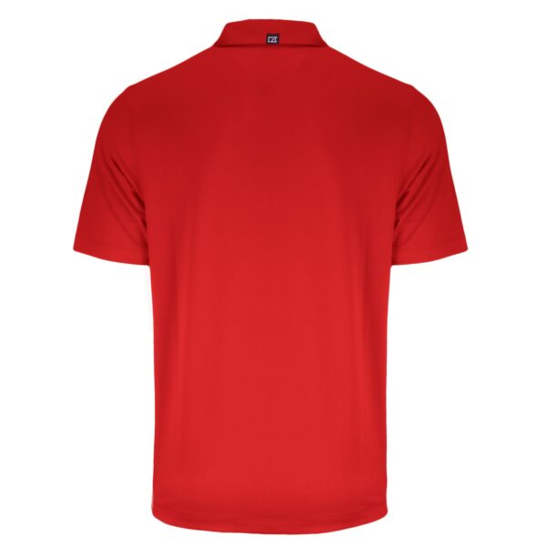 Men's Cutter & Buck Red New York Giants  Americana Forge Eco Stretch Recycled Polo - Image 9