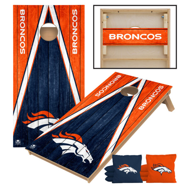 Victory Tailgate Denver Broncos 2' x 4' Tournament Cornhole Board Set