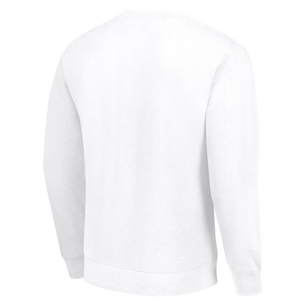 Men's Starter White Tampa Bay Buccaneers Half Ball Team Graphic Tri-Blend Fleece Pullover Sweatshirt - Image 7