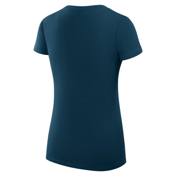 Women's G-III 4Her by Carl Banks Blue Vancouver Canucks Collage Team Graphic Fitted T-Shirt - Image 7