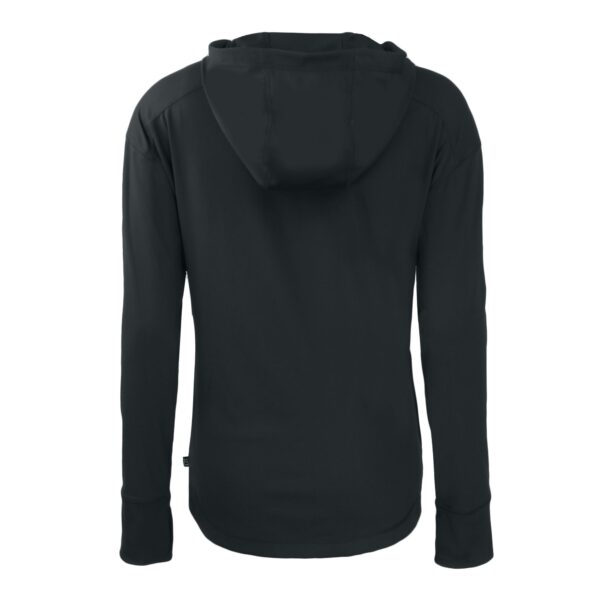 Women's Cutter & Buck Black Tampa Bay Rays Daybreak Eco Recycled Full-Zip Hoodie - Image 7