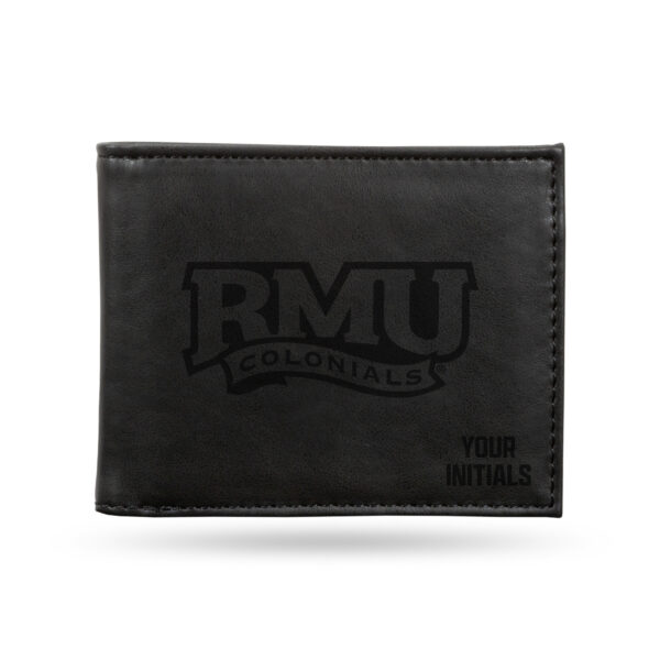 Black Robert Morris Colonials Personalized Billfold Wallet