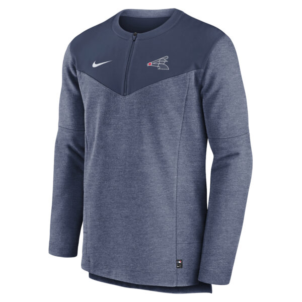Men's Nike Navy Chicago White Sox Authentic Collection Game Time Performance Half-Zip Top - Image 6