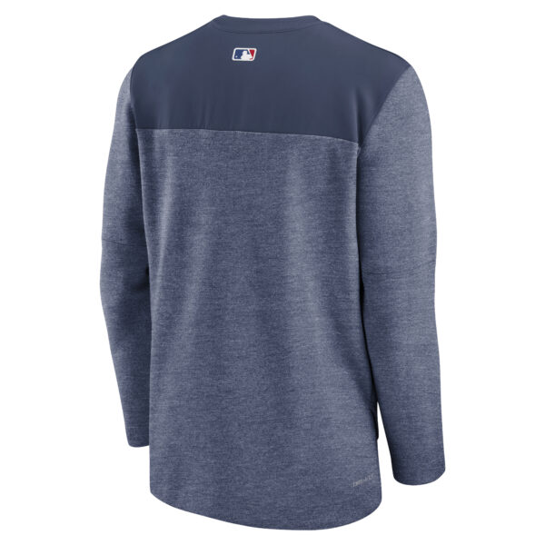 Men's Nike Navy Chicago White Sox Authentic Collection Game Time Performance Half-Zip Top - Image 7