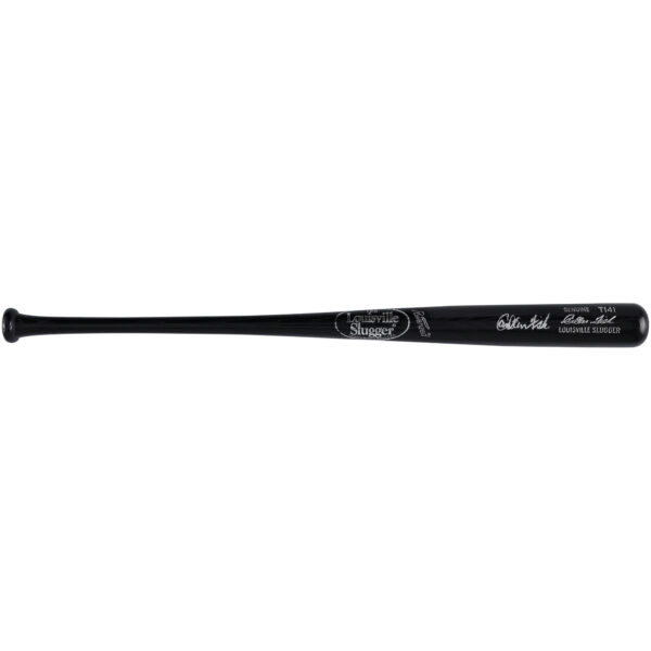 Carlton Fisk Boston Red Sox Autographed Louisville Slugger Game Model Bat - Image 6