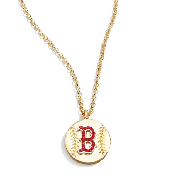 BaubleBar Boston Red Sox Pendant Necklace - Image 4