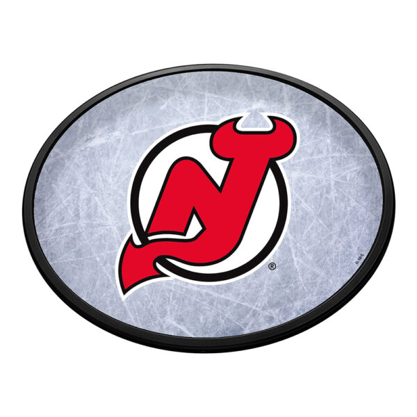 New Jersey Devils 18'' x 14'' Team Slimline Illuminated Wall Sign