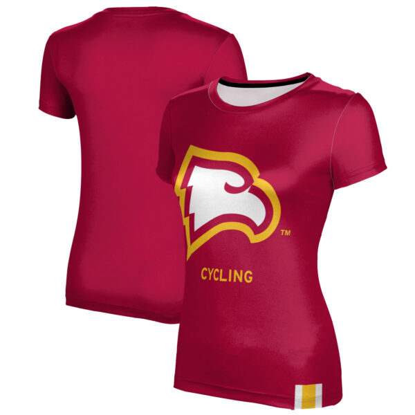 Women's Red Winthrop Eagles Cycling T-Shirt - Image 5