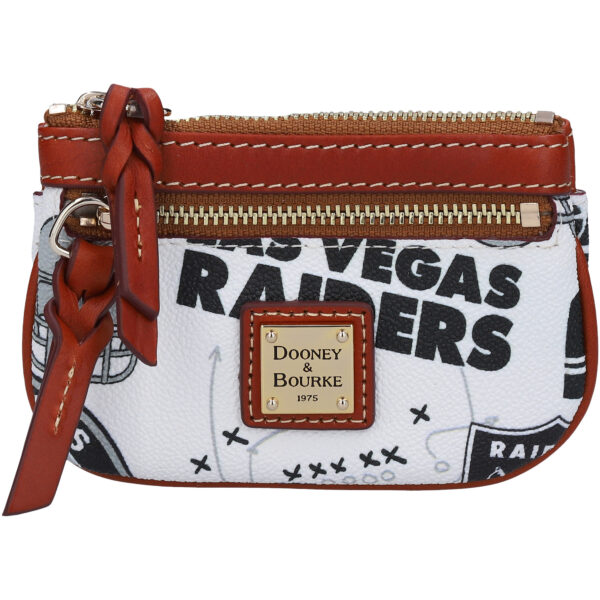 Women's Dooney & Bourke Las Vegas Raiders Gameday Lexi Crossbody with Small Coin Case - Image 9