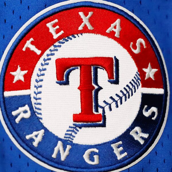 Men's Pro Standard Royal Texas Rangers Logo Mesh Shorts - Image 8