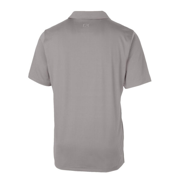 Men's Cutter & Buck Gray New York Jets Throwback Logo Big & Tall Forge Stretch Polo - Image 4