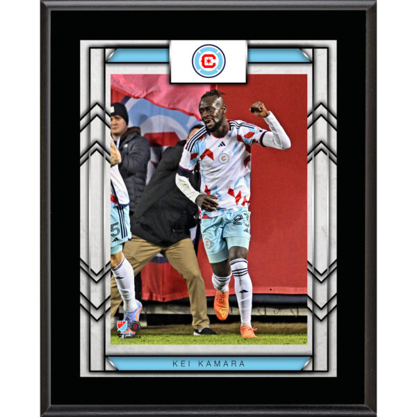 Kei Kamara Chicago Fire 10.5" x 13" Sublimated Player Plaque