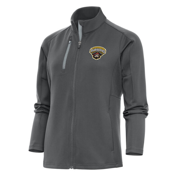 Women's Antigua  Pewter Bradenton Marauders Generation Full-Zip Jacket