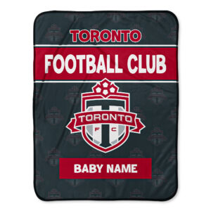 Chad & Jake Toronto FC Emblem 30" x 40" Personalized Baby Blanket