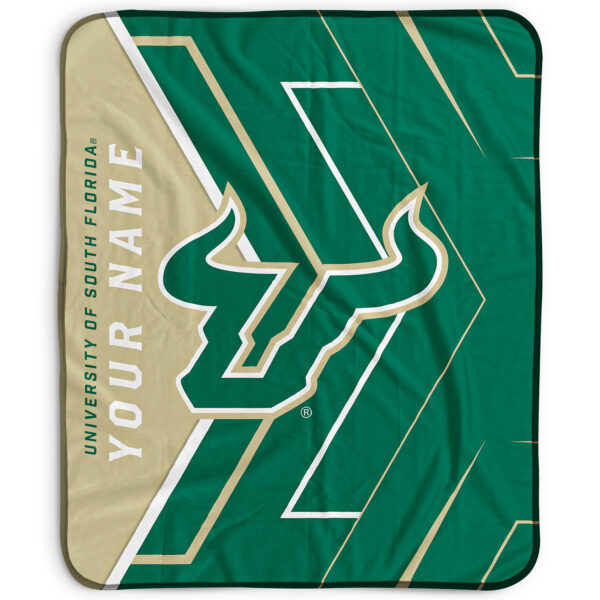 Pegasus South Florida Bulls 50" x 60" Arrow Personalized Fleece Blanket