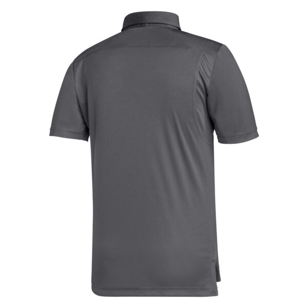 Men's adidas Gray Rutgers Scarlet Knights Team Issue Polo - Image 5