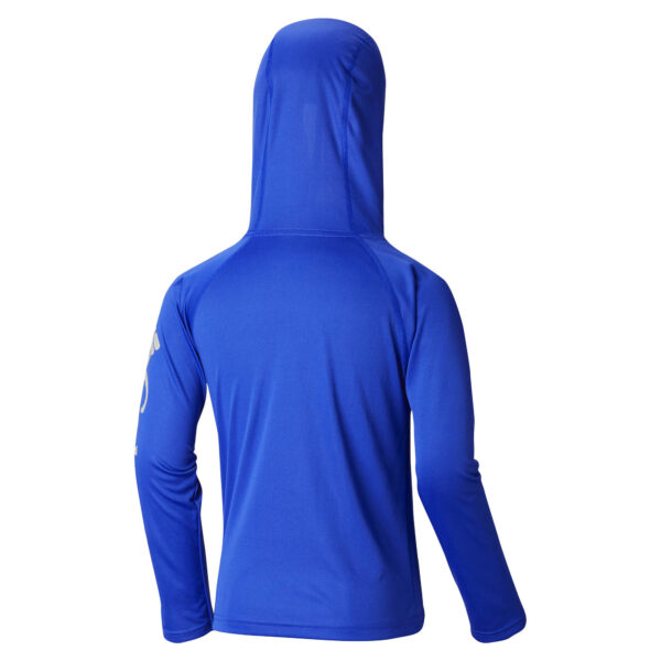 Youth Columbia Royal Philadelphia Phillies Terminal Tackle Long Sleeve Hoodie T-Shirt - Image 7