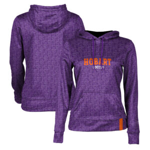 Women's ProSphere  Purple Hobart & William Smith Colleges Soccer Pullover Hoodie