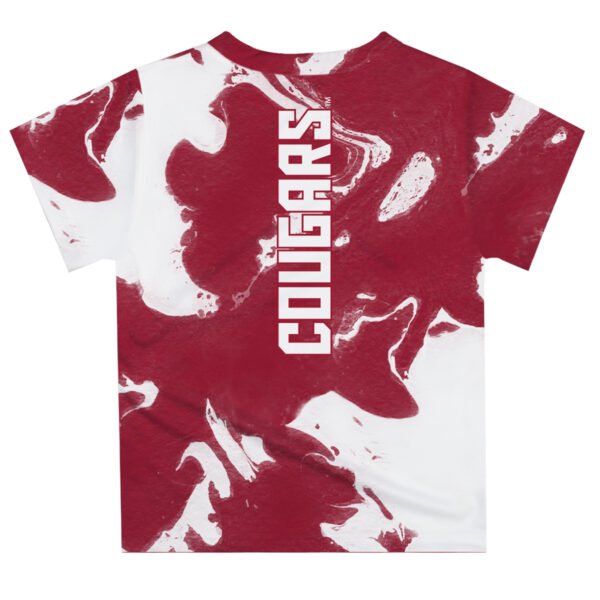 Infant Vive La Fete Crimson/White Washington State Cougars Marble Print T-Shirt - Image 7