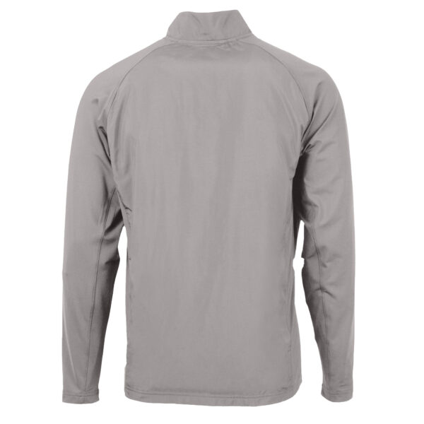 Men's Cutter & Buck Gray Carolina Panthers Adapt Eco Knit Hybrid Recycled Raglan Full-Zip Jacket - Image 4