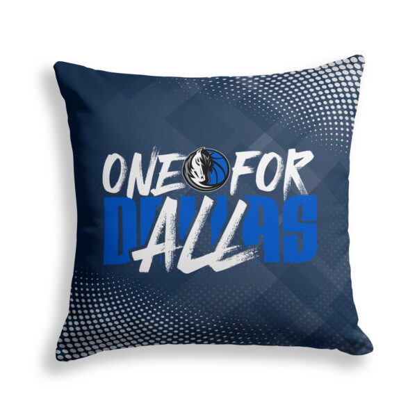 Chad & Jake Dallas Mavericks 2024 NBA Playoffs 16" x 16" Plush Pillow